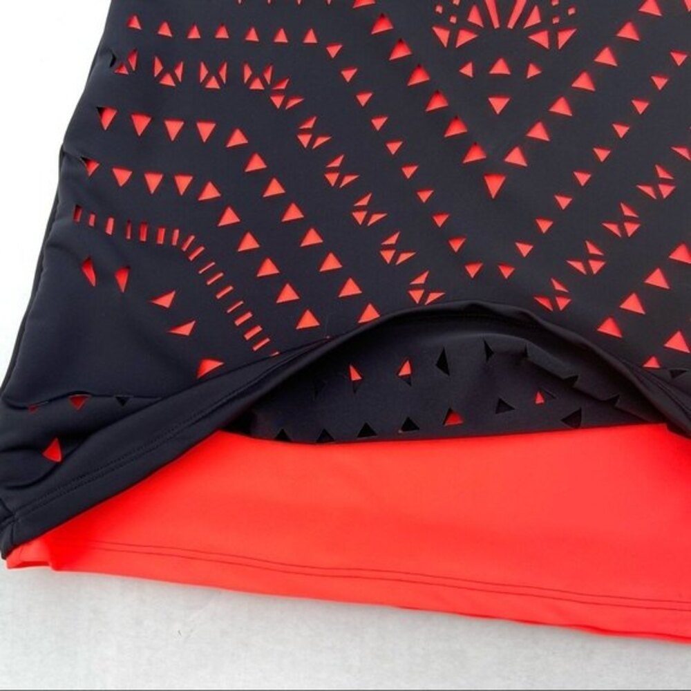 Mara Hoffman Swim Laser Cut Swim Mini Dress NWOT L - Picture 7 of 13